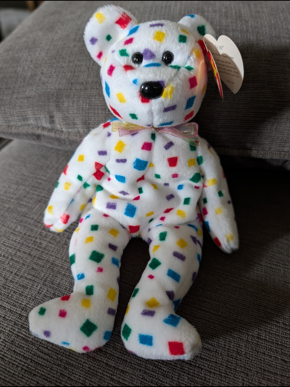 Ty 2K Beanie Baby New With Tag In Place. Errors On Tag Make It Rare